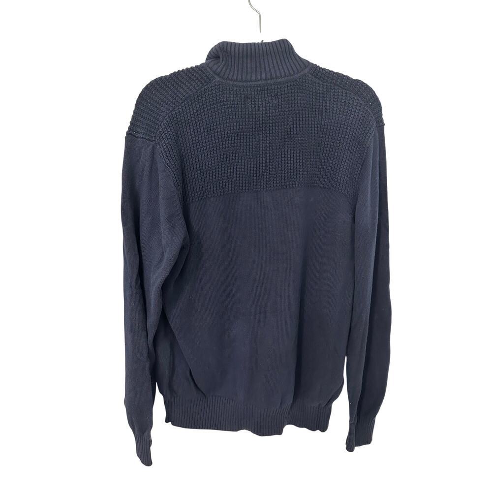 💙🤎 Field & Stream Navy Quarter Zip Pullover XL - Cozy King Vibes ✨ - Picture 2 of 3